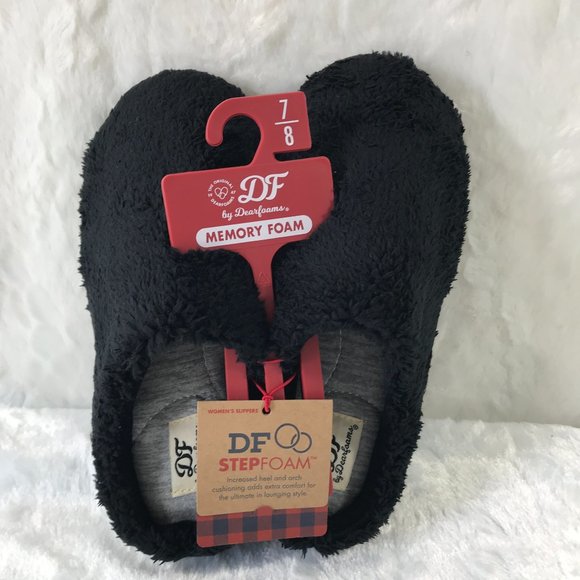 NWT Dearform memory foam slippers - Picture 2 of 8